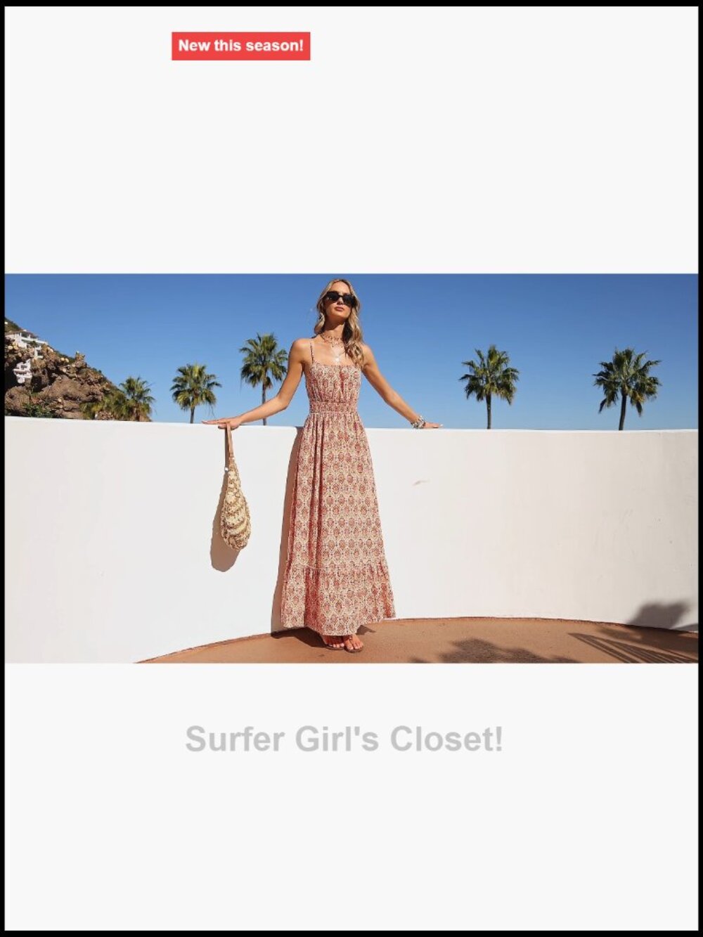Sleeveless Spaghetti Strap Maxi Sundress with Pockets - Picture 7 of 7